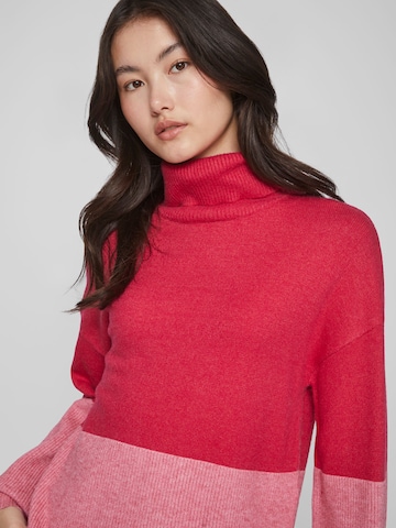 VILA Sweater 'RIL' in Pink