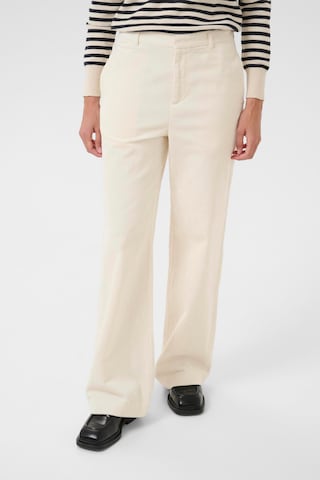 Wide Leg Pantalon 'Clarisse' Part Two en beige : devant
