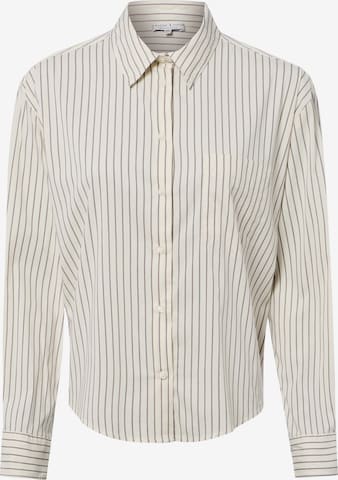 Marie Lund Bluse 'Medina' in Beige: Vorderseite