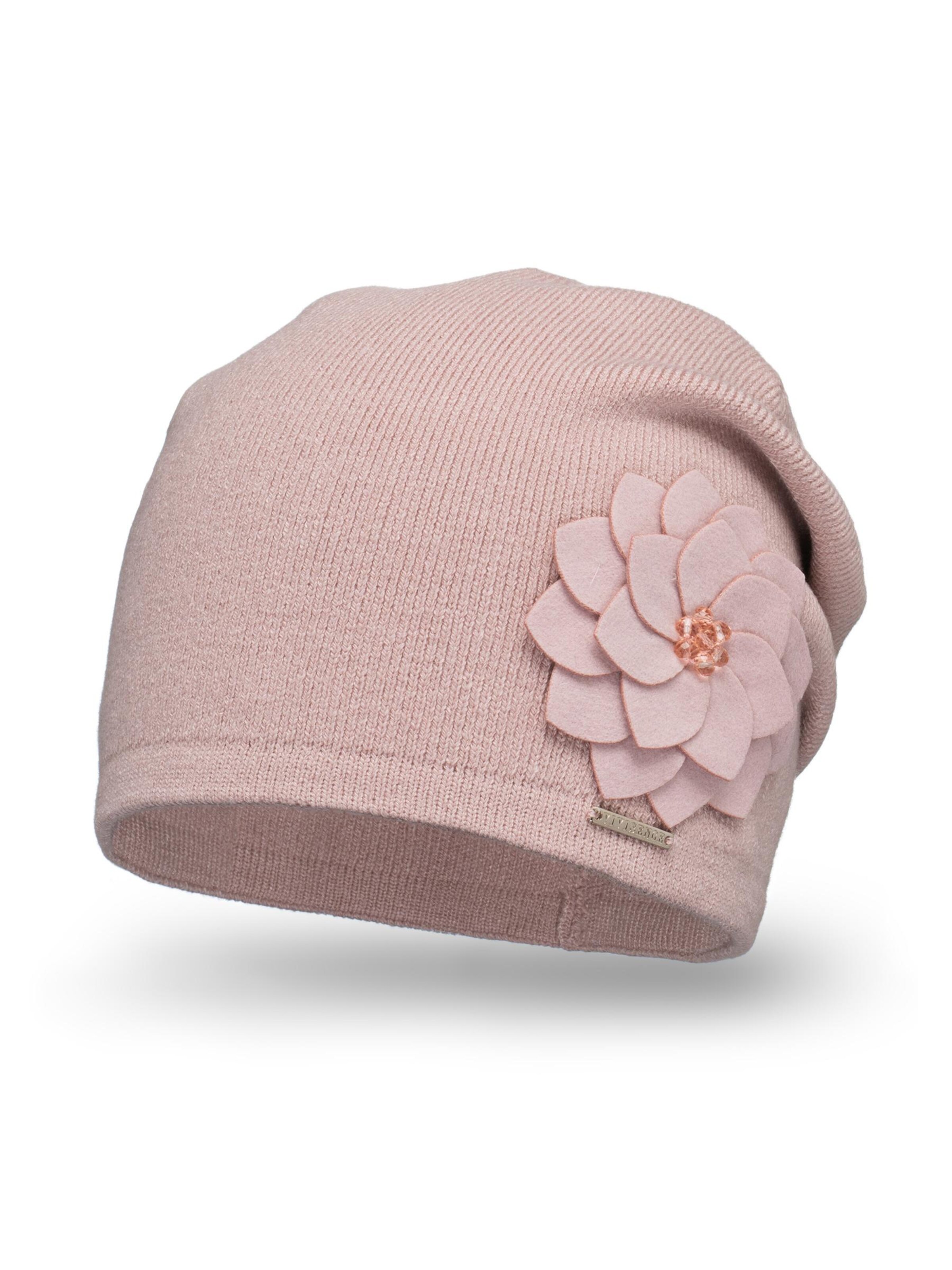 Bonnet '7010' Vivisence en rose : devant