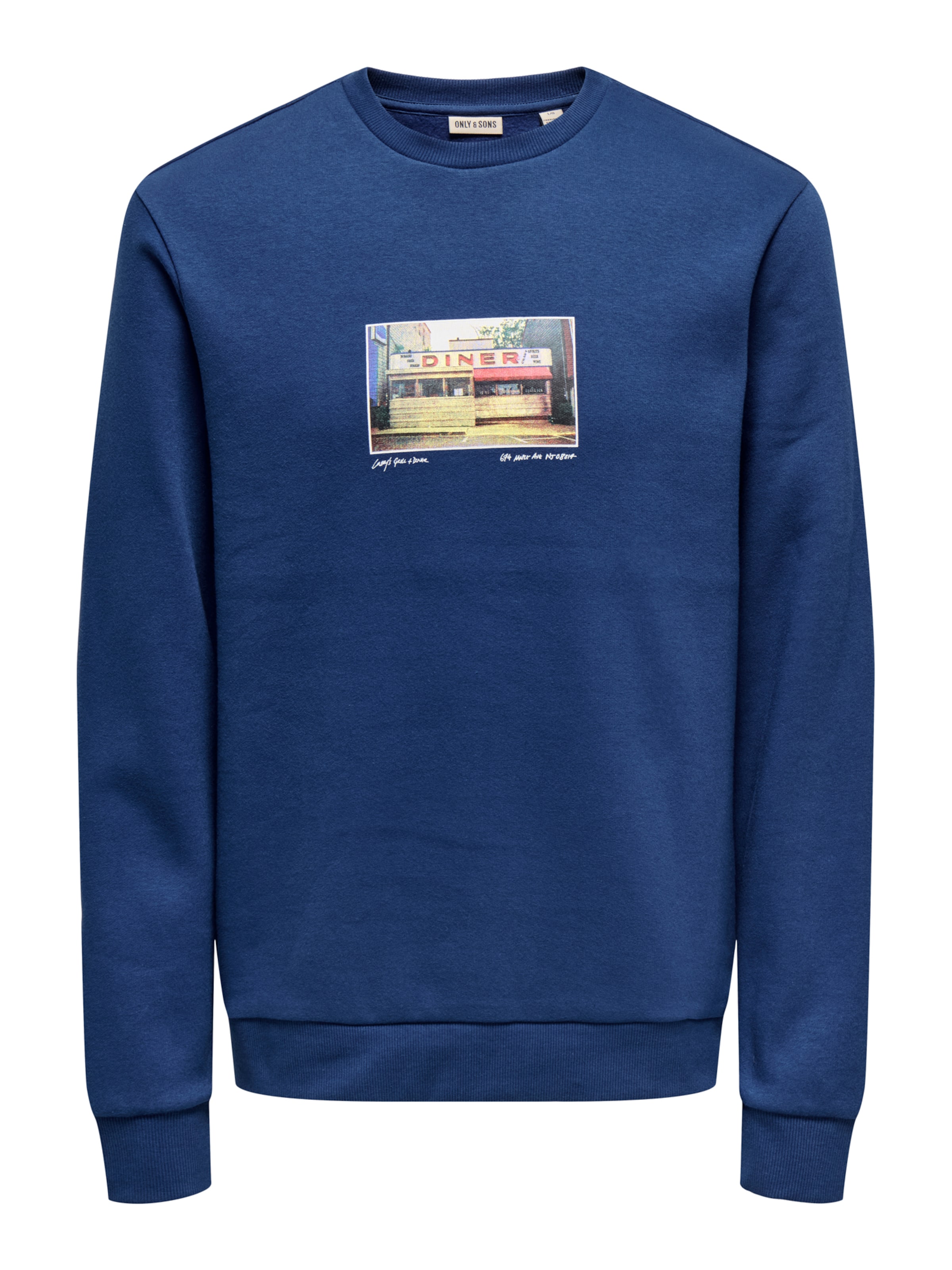 Only & Sons Bluzka sportowa 'ONSCERES' w kolorze niebieski / pastelowo-żółty / czerwonym, Podgląd produktu