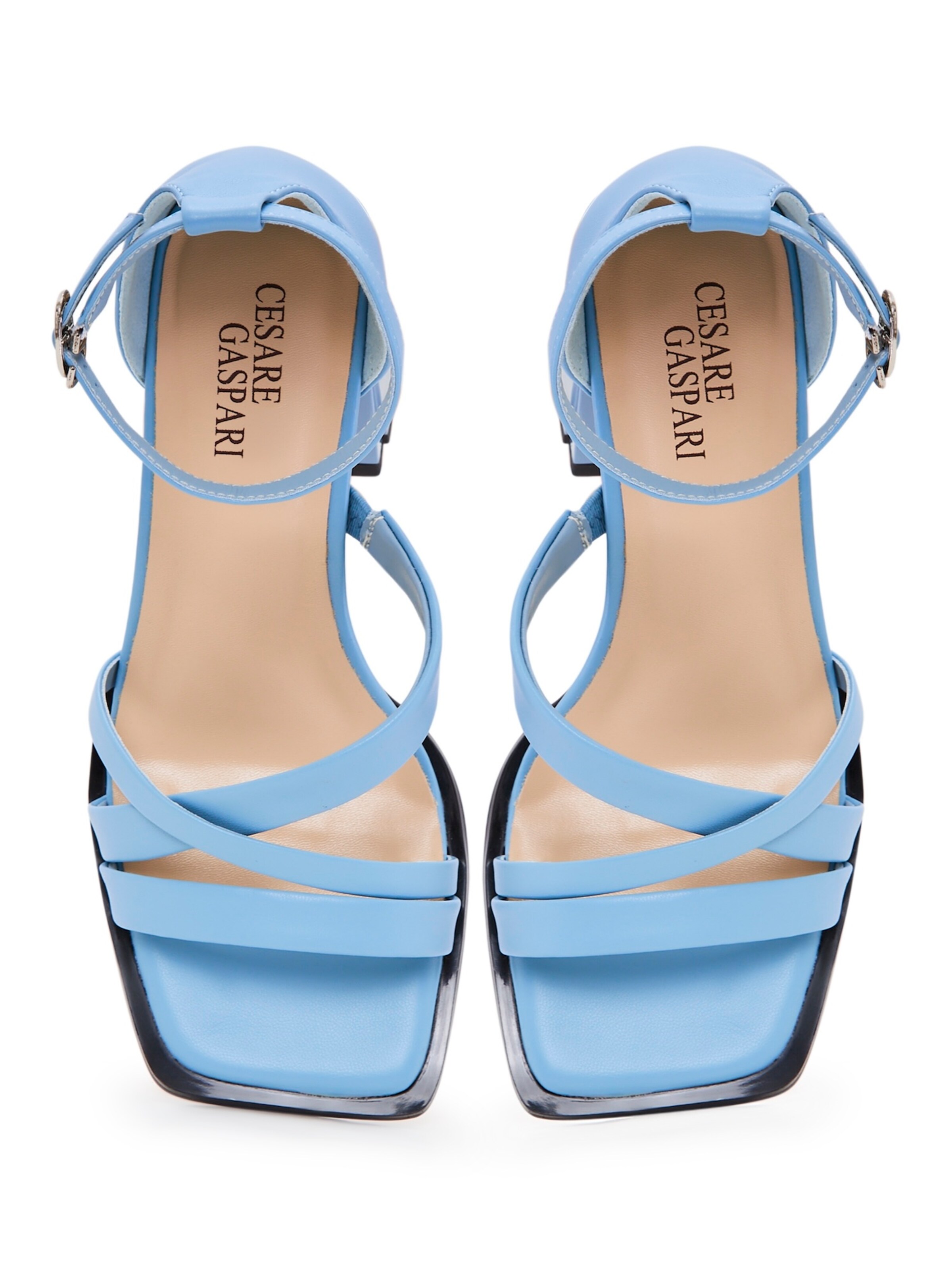 CESARE GASPARI Sandale in Blau