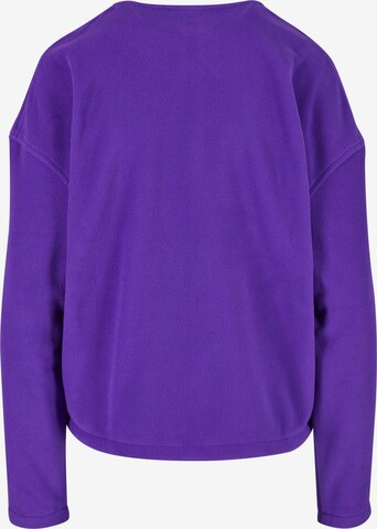 Urban Classics Fleece jas in Lila