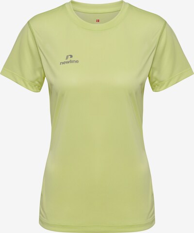 Newline T-shirt fonctionnel 'BEAT ' en gris / vert, Vue avec produit