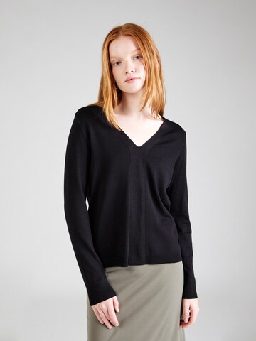 s.Oliver BLACK LABEL Pullover in Schwarz: Vorderseite