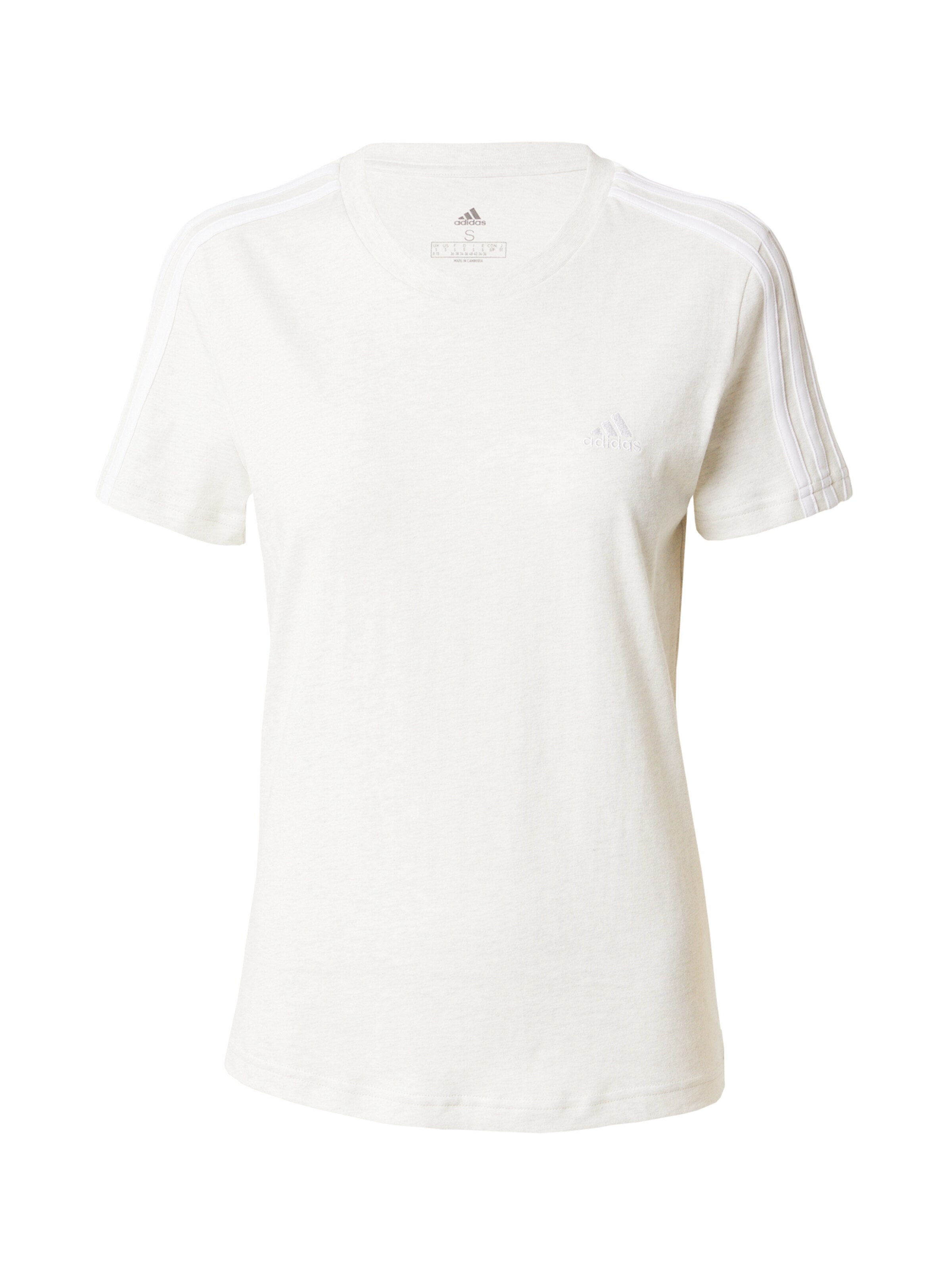 T-shirt fonctionnel 'Essentials' ADIDAS SPORTSWEAR en blanc : devant