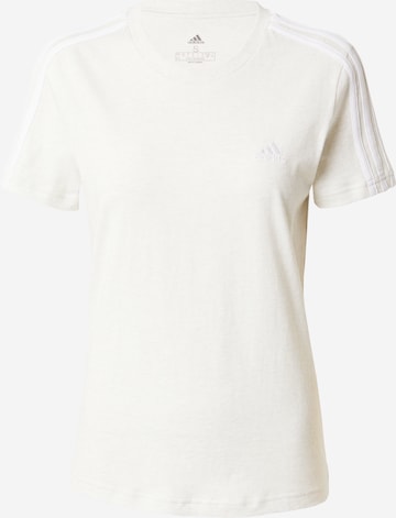 ADIDAS SPORTSWEAR - Camisa 'Essentials' em branco: frente