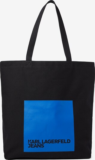 KARL LAGERFELD JEANS Μεγάλη τσάντα σε μπλε / μαύρο, Άποψη προϊόντος