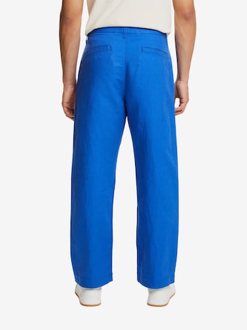 Loosefit Pantalon à pince ESPRIT en bleu
