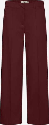 ICHI Bügelfaltenhose 'KATE' in burgunder, Produktansicht