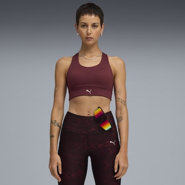 PUMA Bralette Sports bra 'PWRbreathe' in Red: front