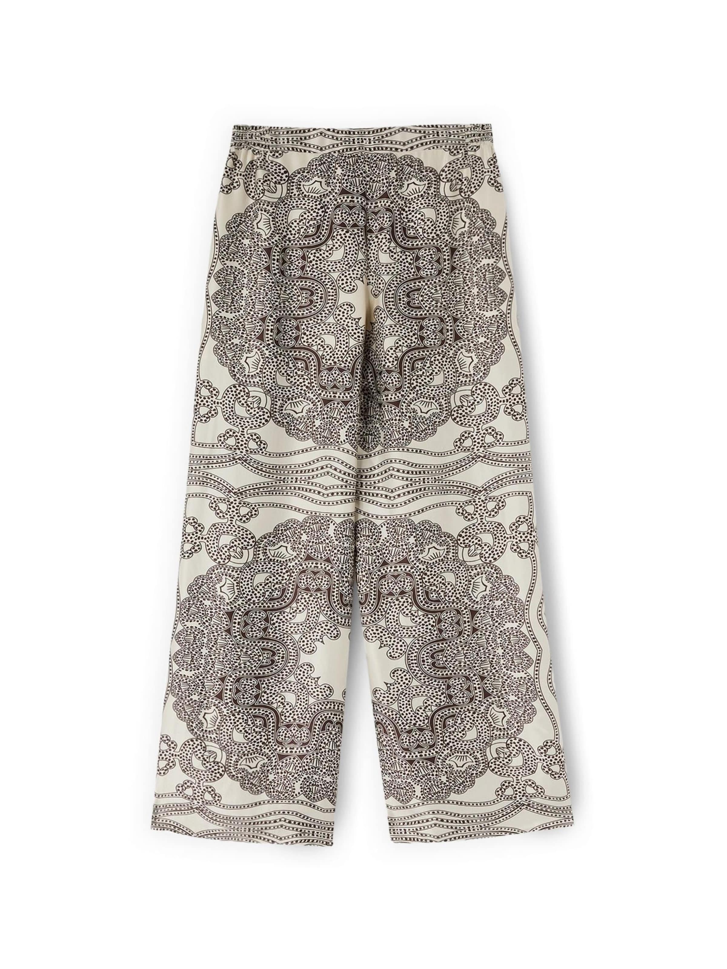 Wide leg Pantaloni di MOTIVI in beige: frontale