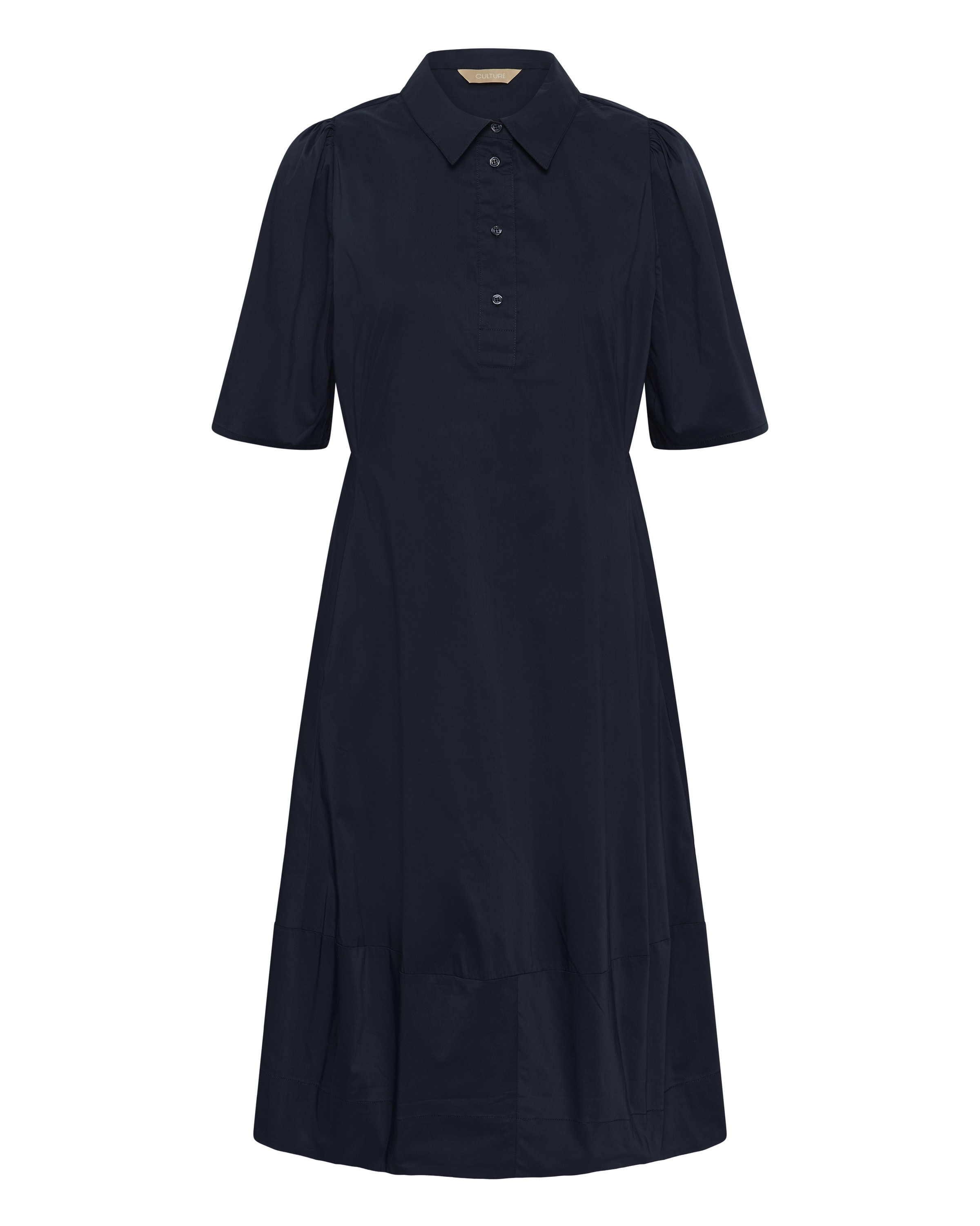Robe-chemise 'CUmalue Antoinett' CULTURE en bleu : devant