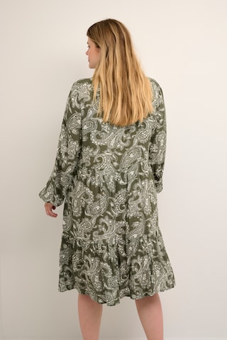 Robe KAFFE CURVE en vert