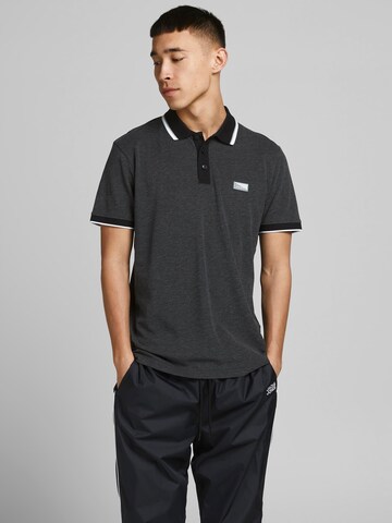 JACK & JONES Poloshirt in Schwarz: predná strana