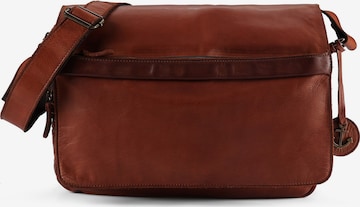 Mallette 'Urban Poets' Harbour 2nd en marron : devant