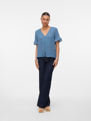 VERO MODA Bluse 'INGRID' in Blau
