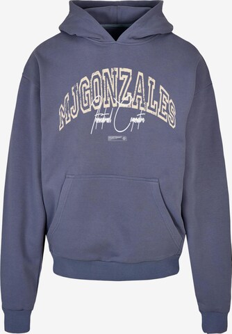 MJ Gonzales Sweatshirt in Blauw: voorkant