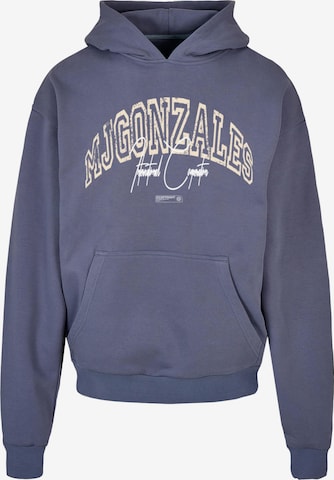 Sweat-shirt MJ Gonzales en bleu : devant