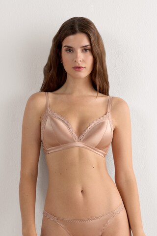 INTIMISSIMI Triangle Bra 'Tiziana' in Beige: front