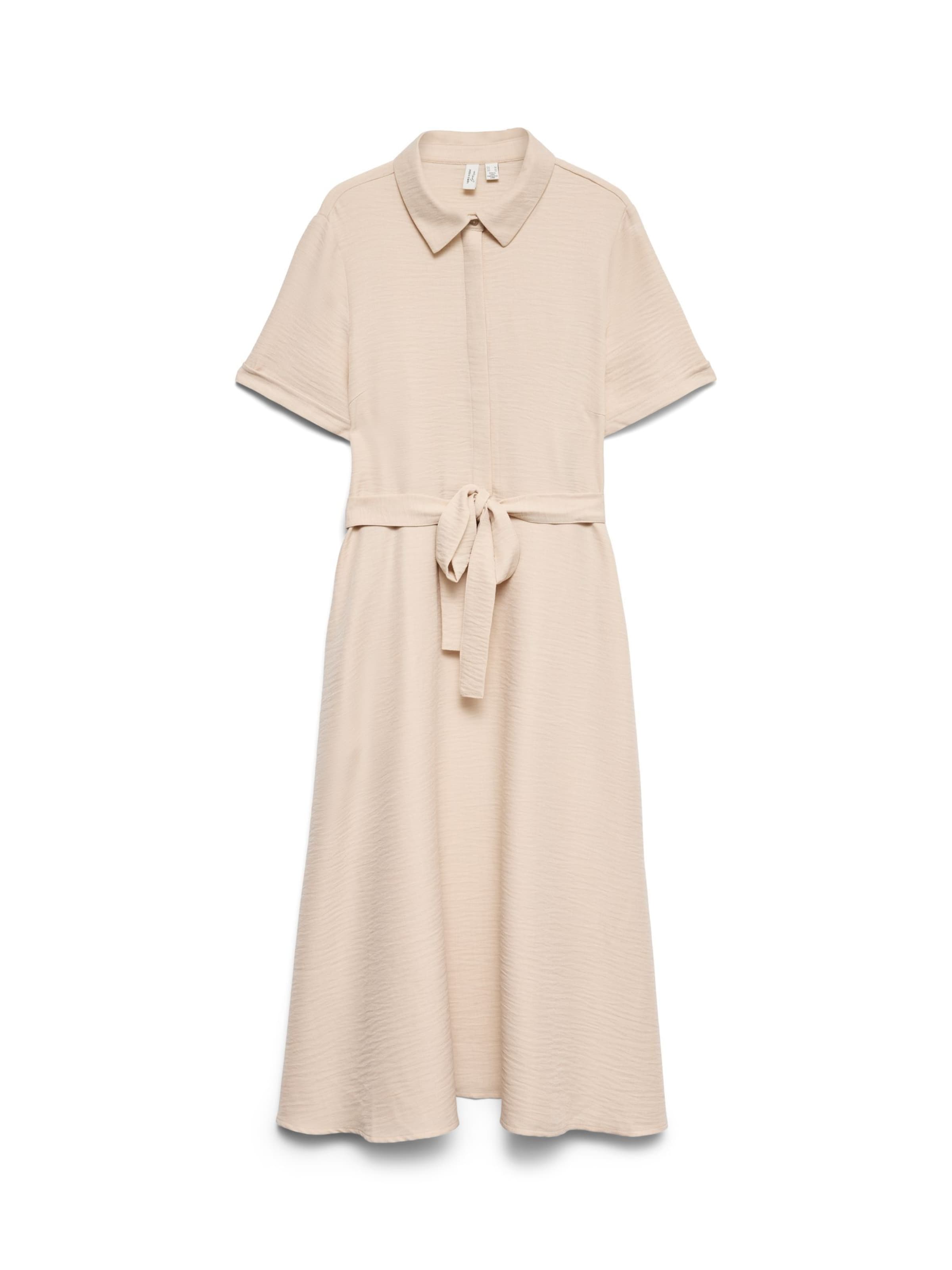 Vero Moda Curve Jurk 'VMCJamma' in Grijs: voorkant