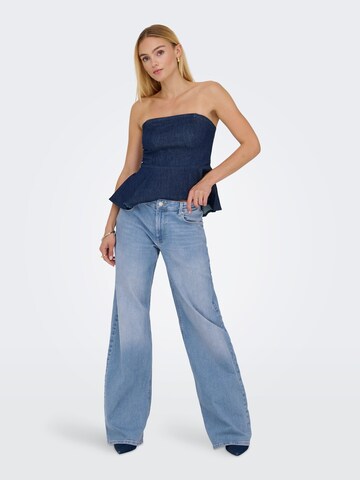 ONLY Wide leg Jeans 'ONLChris' in Blue