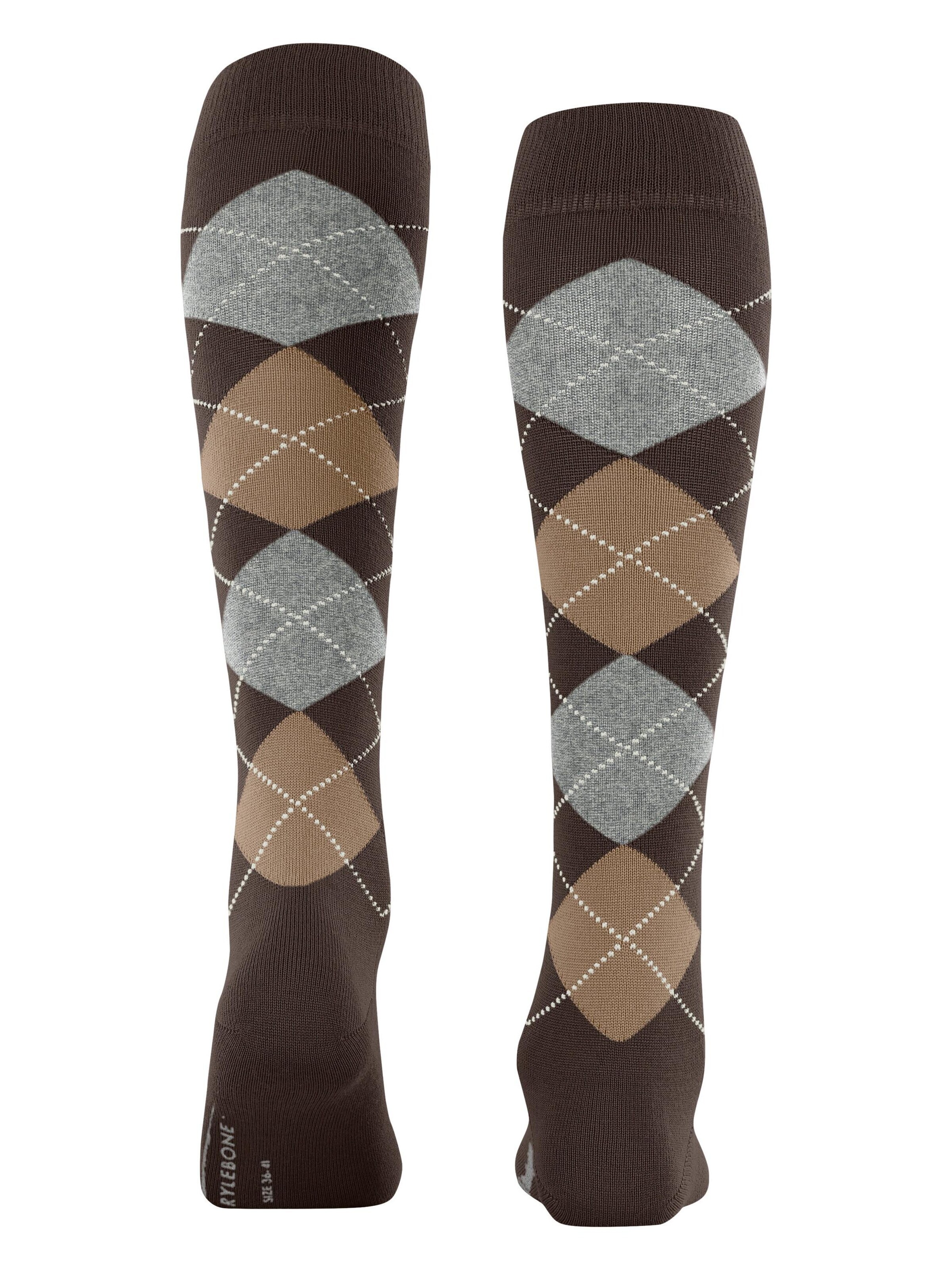 BURLINGTON Overknee Strümpfe 'Marylebone'‌ in Braun