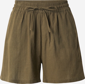 Loosefit Pantalon 'ONLTIZANA' ONLY en vert : devant