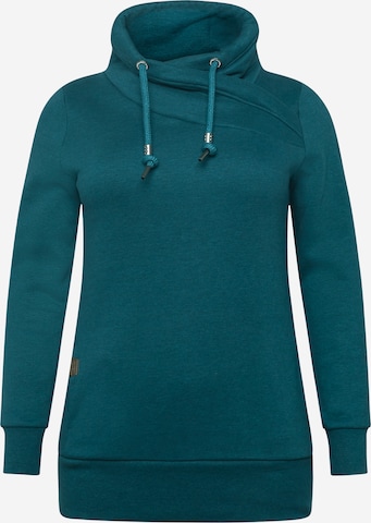 Ragwear Plus Sweatshirt 'NESKA' in Grün: predná strana