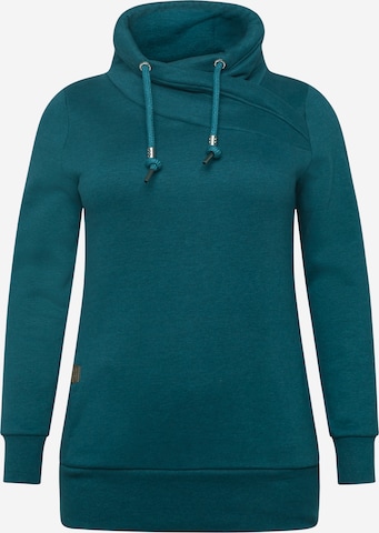 Ragwear Plus Sweatshirt 'NESKA' i grøn: forside