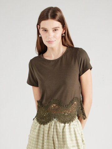 ABOUT YOU Shirt 'Chiara Shirt' in Green: front