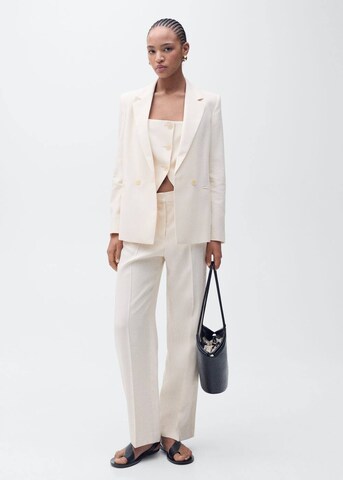 Blazer 'Tempo' MANGO en beige