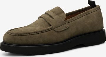 Shoe The Bear Mocassins 'COSMOS 2' in Groen: voorkant