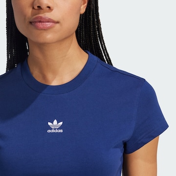 T-shirt 'Essentials' ADIDAS ORIGINALS en bleu