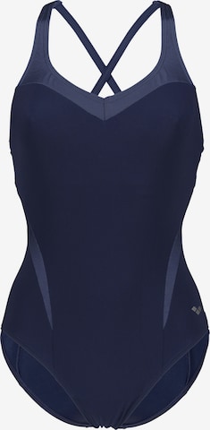 ARENA Bustier Badeanzug 'BODYLIFT ISABEL' in Blau: predná strana