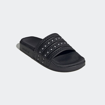 ADIDAS ORIGINALS Μιούλ 'Adilette' σε μαύρο