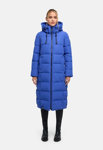 Cappotto funzionale 'Nadeshikoo XVI' di MARIKOO in blu: frontale