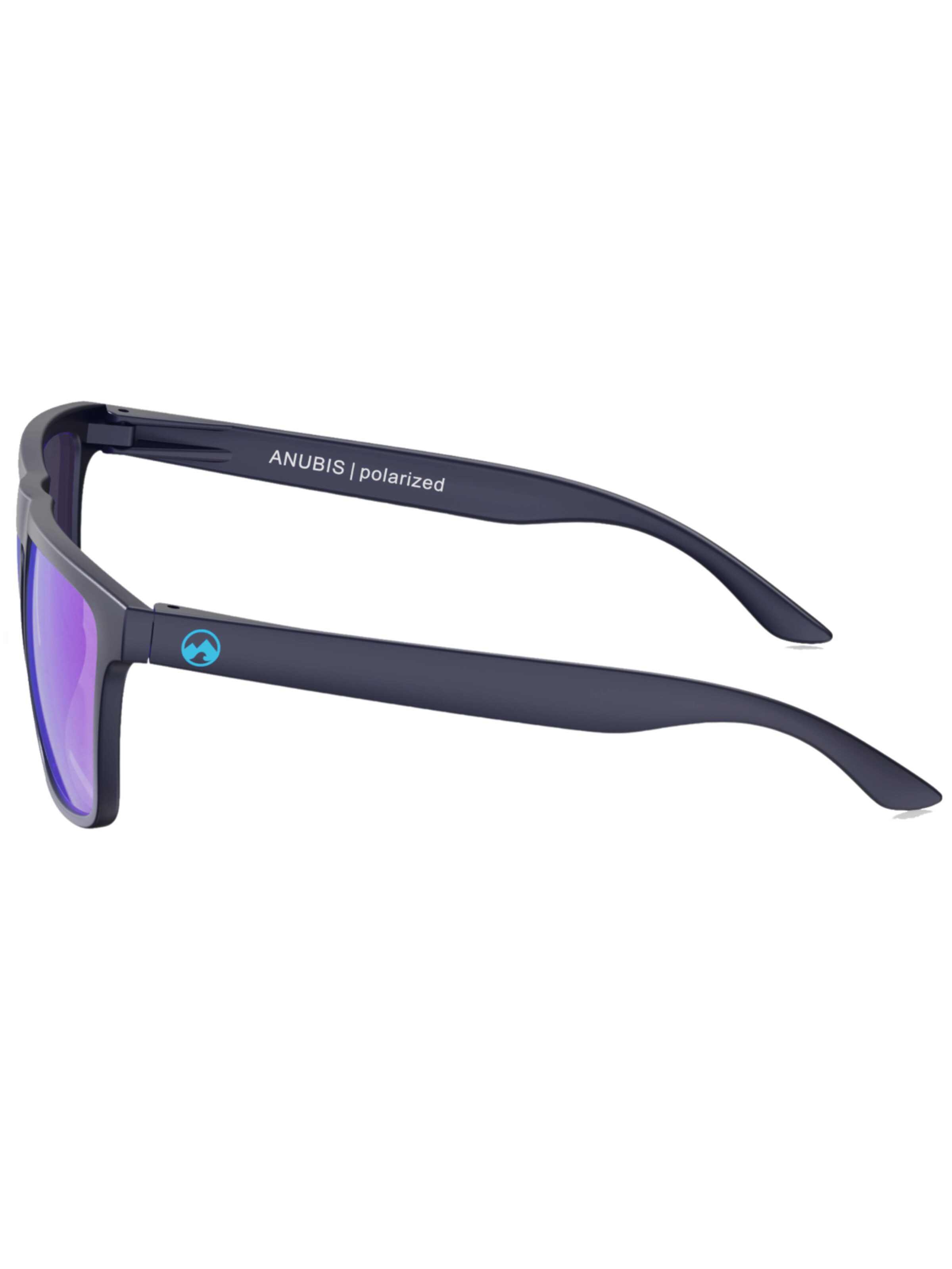 Mowmow Sportzonnebril 'MowMow Thor Sunglasses - Polarized - Men - Women - Black' in Lila