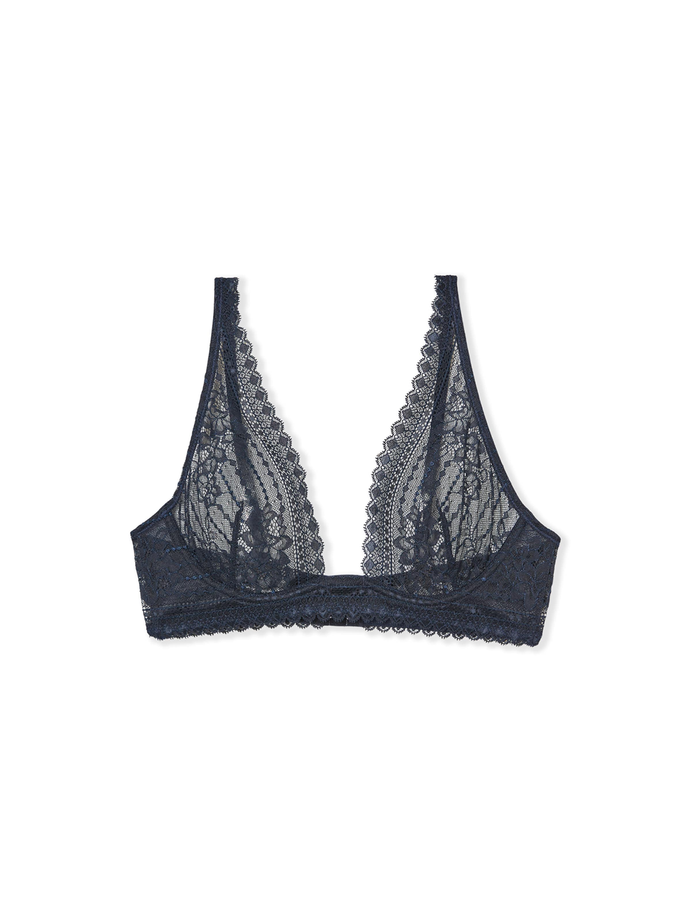 Triangolo Reggiseno 'Panama' di ETAM in blu: frontale