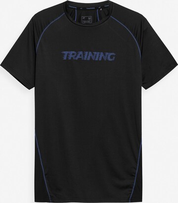 4F Performance shirt 'TSMF015' in Black: front