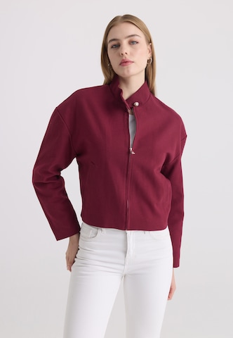Veste mi-saison Felix Hardy en rouge : devant