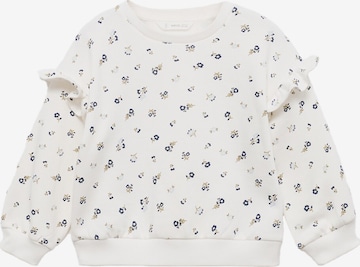 MANGO KIDS Collegepaita värissä valkoinen: etupuoli