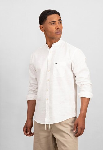 FYNCH-HATTON Comfort fit Overhemd in Wit: voorkant