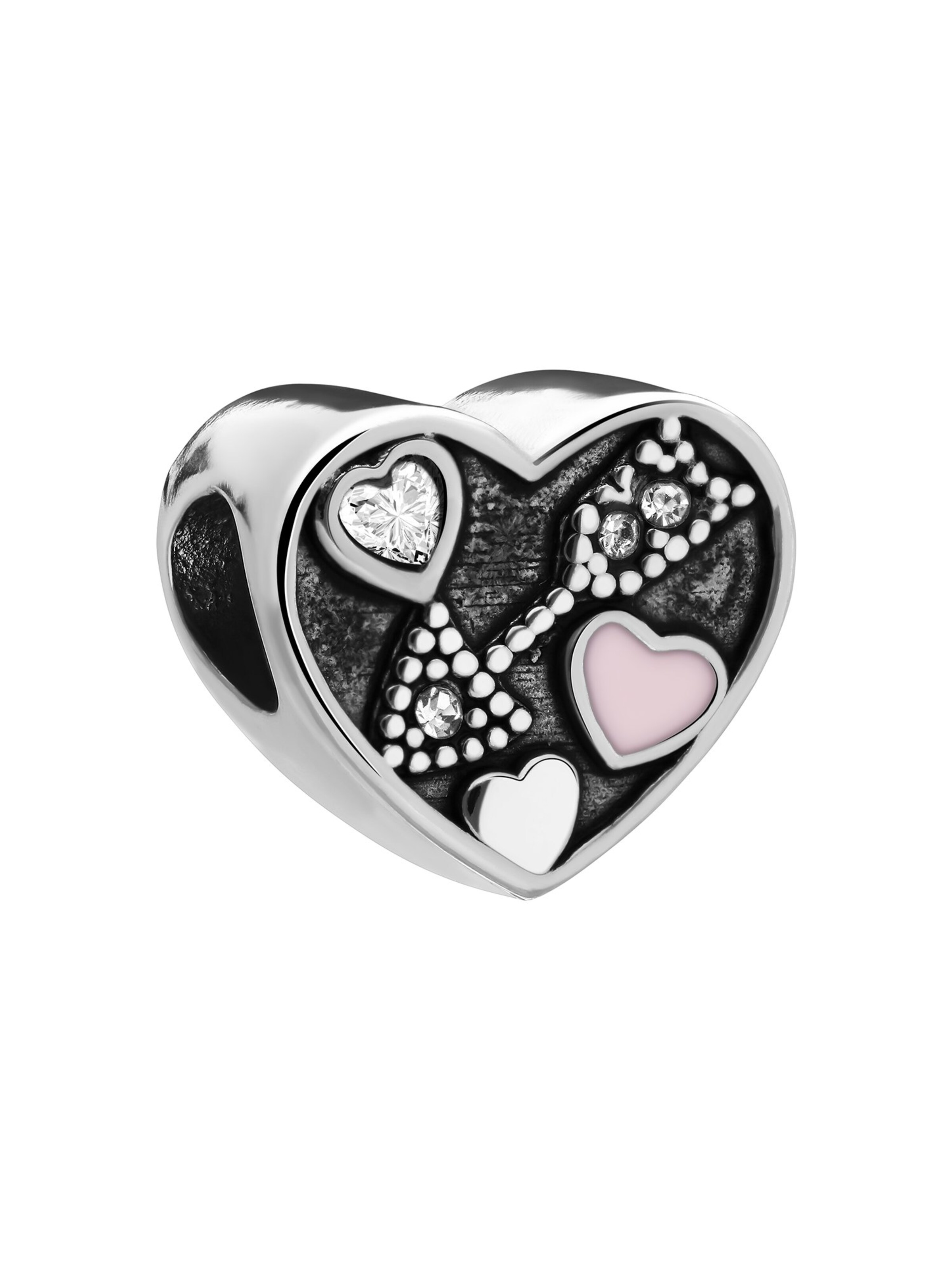 Lucardi Anhänger 'Charme' in Silber: Vorderseite