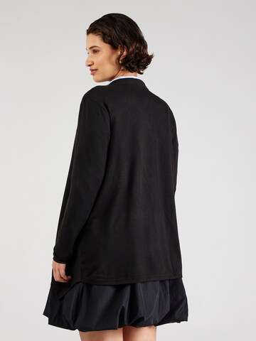 ONLY Carmakoma Strickjacke 'CARALBA MIRSE' in Schwarz