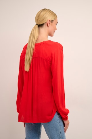 Kaffe Blouse in Rood