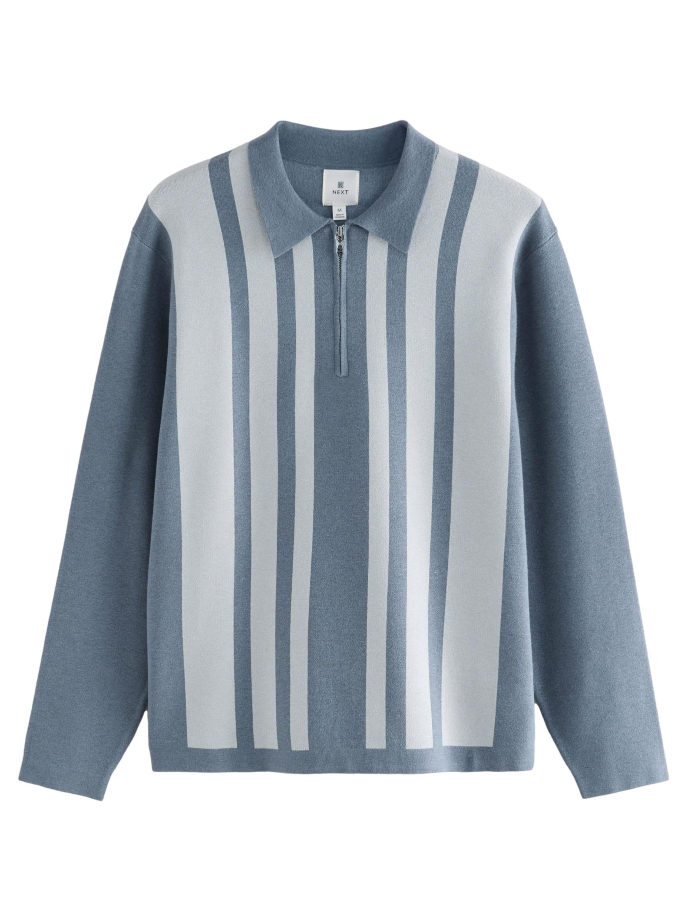 Next Pullover i blå: forside