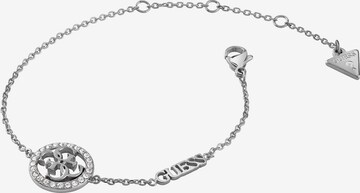 GUESS Bracelet 'Life In 4G' in Silver: front