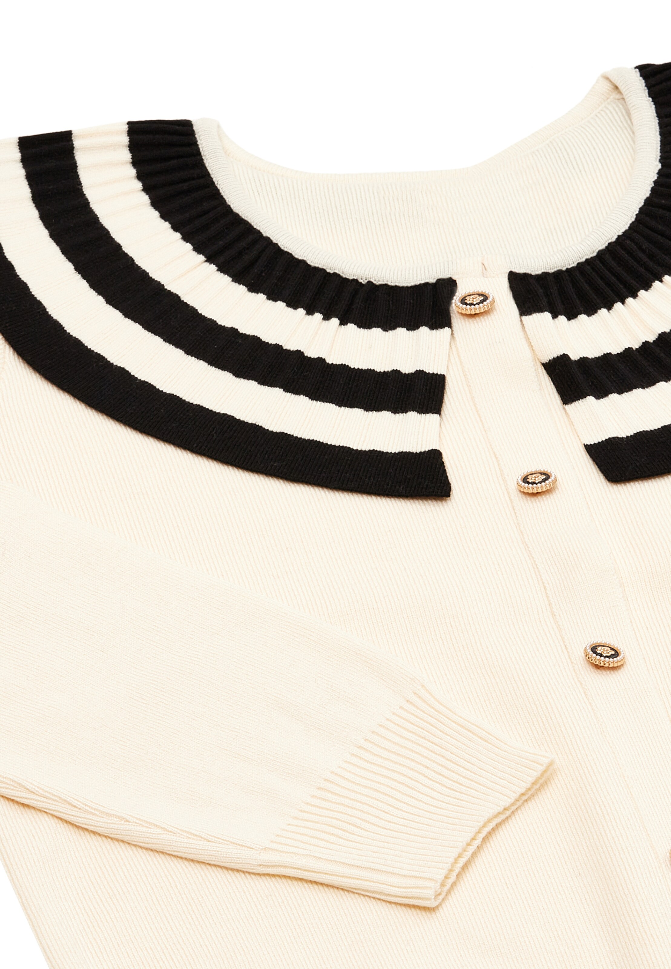 NAEMI Strickjacke in Weiß