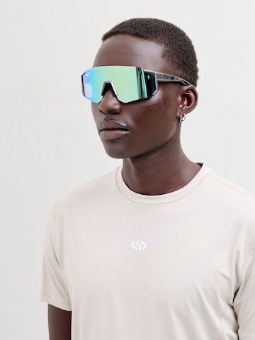 Lunettes de soleil JACK & JONES en gris : devant